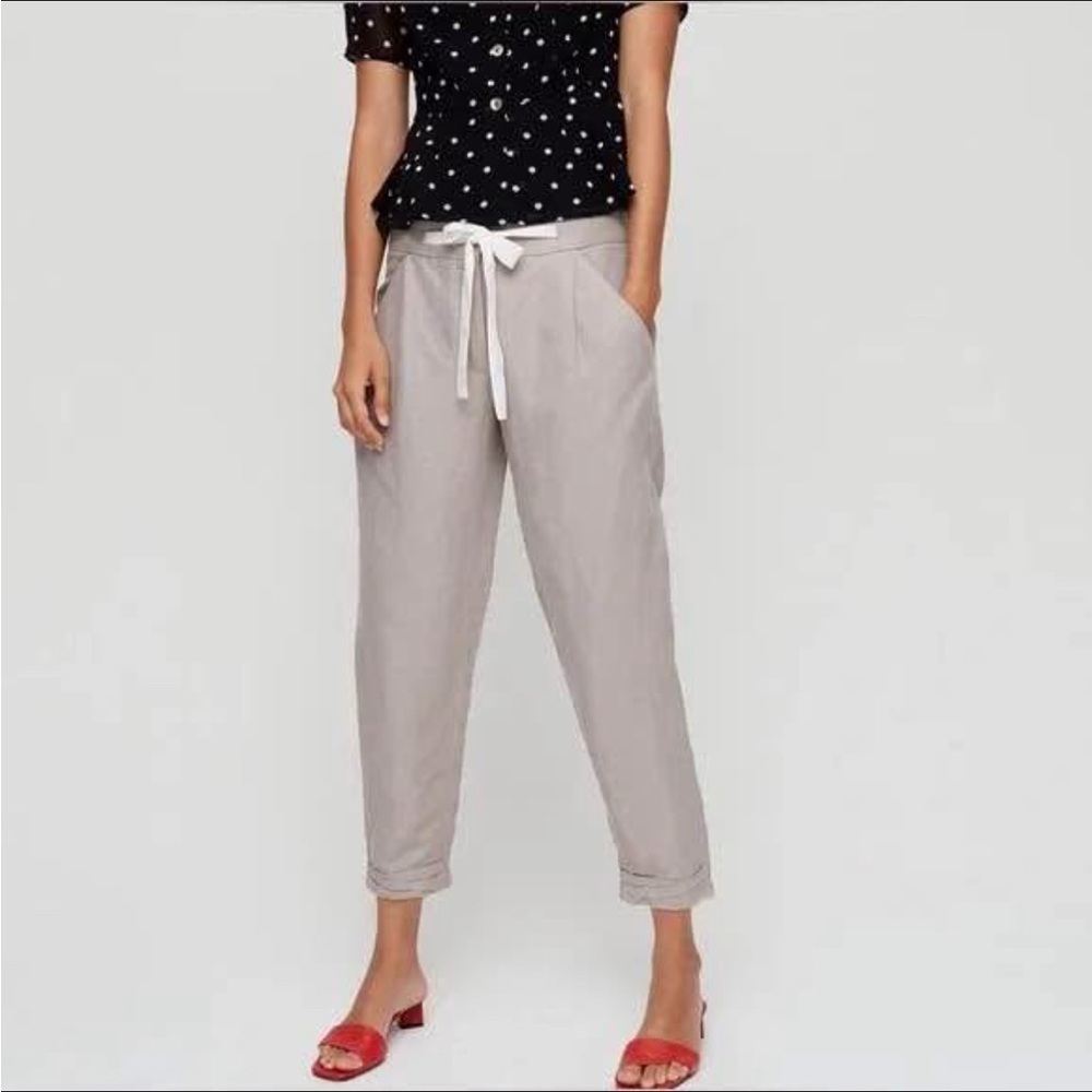 Wilfred Allant Tie Waist Ankle Pant - Picture 2 of 2